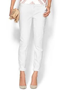 7 For All Mankind The Slim Illusion Skinny Jeans, Stark white SIZE 30